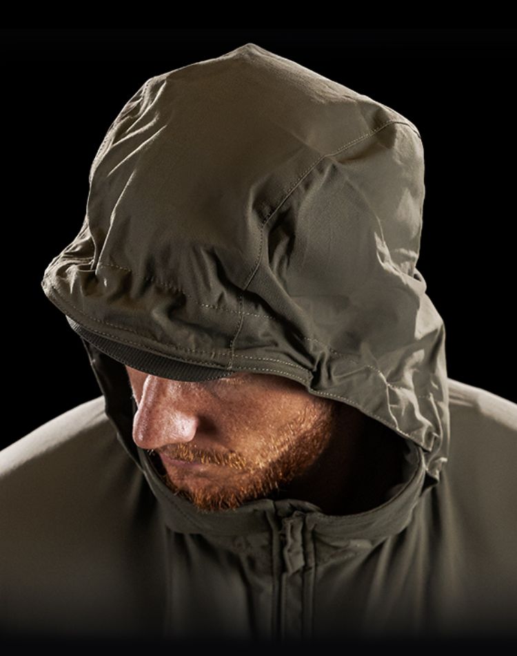 Best way to fold a Hood/Harness®-equipped tactical jacket's hood